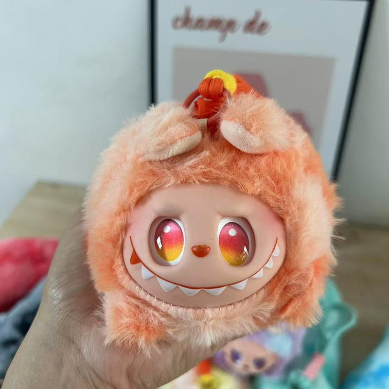 Tie-Dye Vinyl Cosmetic Bag | Trendy Pencil Case & Makeup Storage Pouch with Pendant | Cute Gift for Friends & Travel Essentials