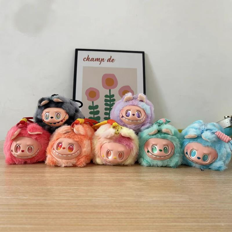 Tie-Dye Vinyl Cosmetic Bag | Trendy Pencil Case & Makeup Storage Pouch with Pendant | Cute Gift for Friends & Travel Essentials