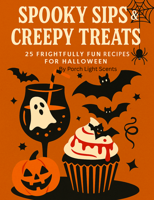 Halloween Cookbook | 25 Spooky Recipes | Treats, Snacks, Cocktails & Kid-Friendly Fun | Perfect for Parties & Holiday Hosting