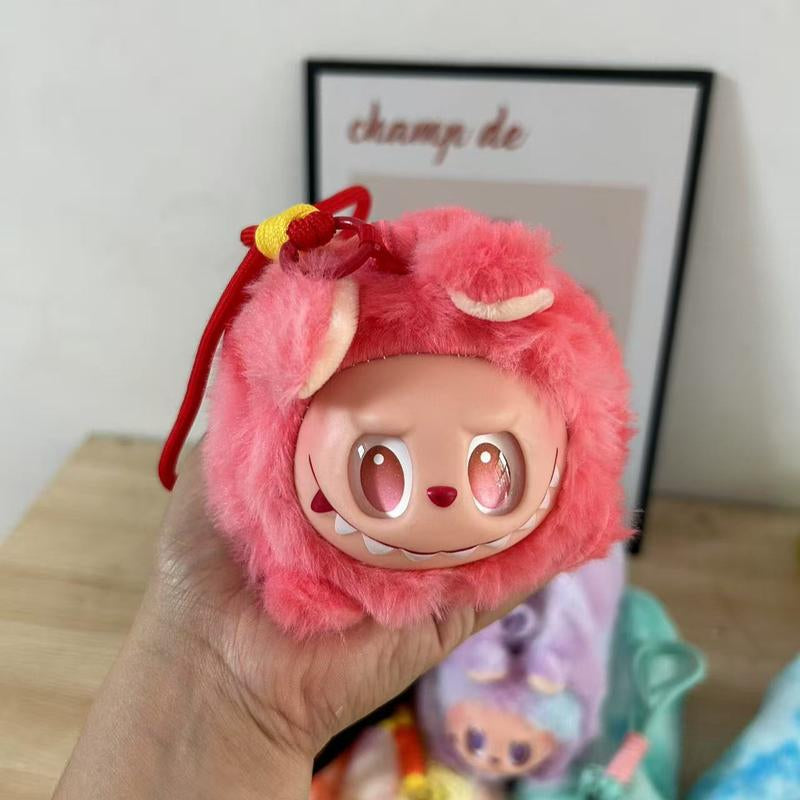 Tie-Dye Vinyl Cosmetic Bag | Trendy Pencil Case & Makeup Storage Pouch with Pendant | Cute Gift for Friends & Travel Essentials