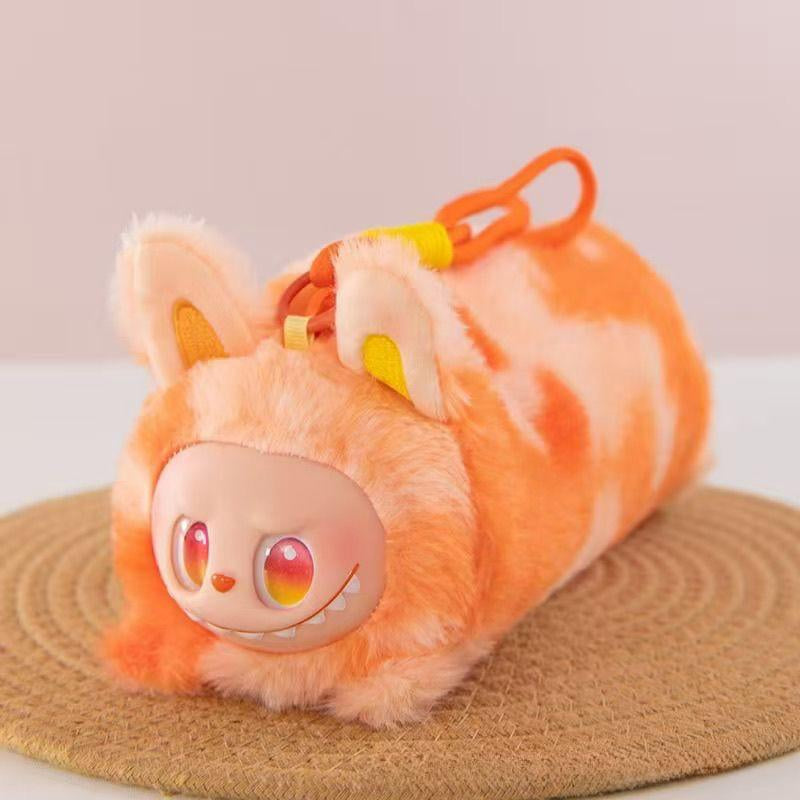 Tie-Dye Vinyl Cosmetic Bag | Trendy Pencil Case & Makeup Storage Pouch with Pendant | Cute Gift for Friends & Travel Essentials