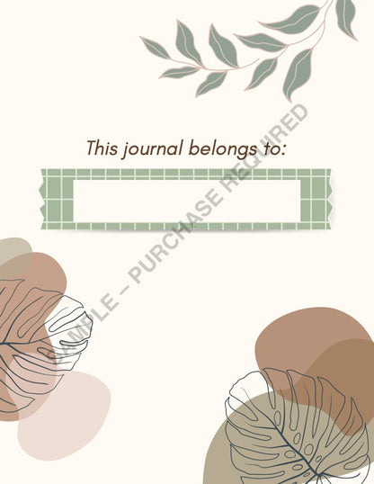 30-Day Gratitude Journal – Daily Reflection & Bible Verses for Mindfulness, Faith and Personal Growth